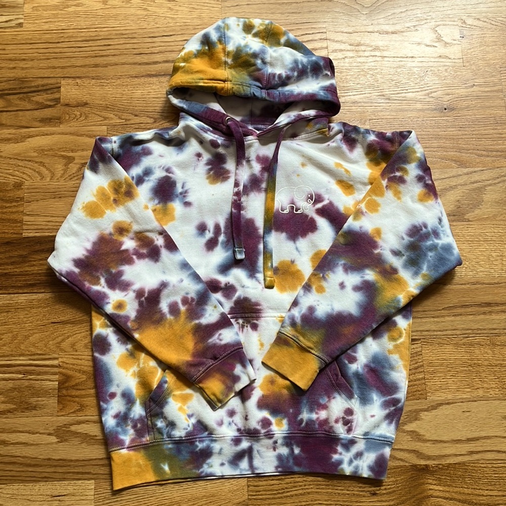 Ivory Ella Tie Dye Hoodie